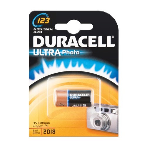 Duracell CR123A 1-BL Ultra Batería de un solo uso Litio