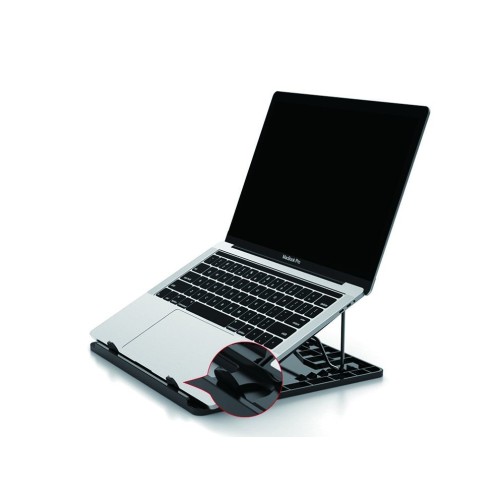 Conceptronic ERGO Laptop Cooling Stand Soporte para ordenador portátil Negro 39,6 cm (15.6")