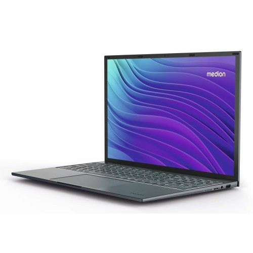 MEDION AKOYA E16433 Intel® Core™ i7 i7-1255U Portátil 40,6 cm (16") Full HD+ 16 GB LPDDR5-SDRAM 1 TB SSD Windows 11 Home Gris