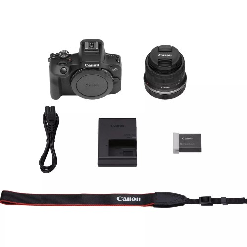 Canon EOS R100 + RF-S 18-45mm F4.5-6.3 IS STM Kit MILC 24,1 MP CMOS 6000 x 4000 Pixeles Negro Canon EOS R100 + RF-S 18-45mm F4.5-6.3 IS STM Kit MILC 24,1 MP CMOS 6000 x 4000 Pixeles Negro
