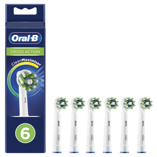 Oral-B CrossAction 80339345 cepillo de cabello 6 pieza(s) Azul, Verde, Blanco Oral-B CrossAction 80339345 cepillo de cabello 6 pieza(s) Azul, Verde, Blanco
