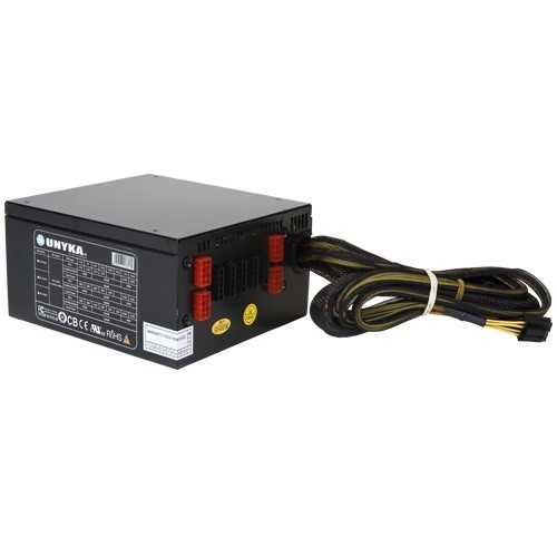 UNYKAch 51835 unidad de fuente de alimentación 1200 W 24-pin ATX ATX Negro