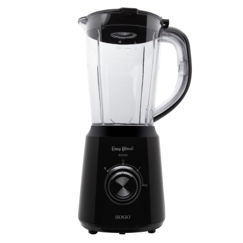 Sogo BAT-SS-5088 licuadora 1,5 L Batidora de vaso 500 W Negro