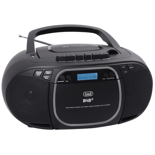 Trevi CMP 576 DAB Digital 3 W DAB, DAB+, FM Negro Reproducción MP3