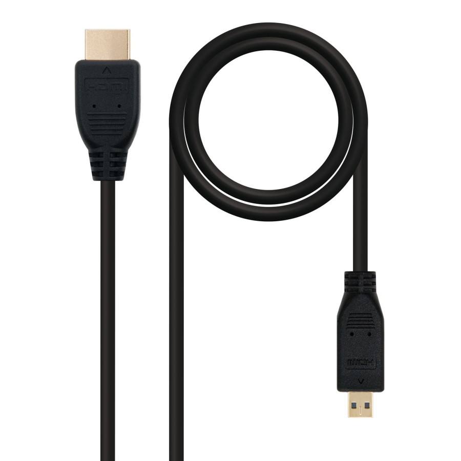 Nanocable CABLE MICRO HDMI V1.4 (ALTA VELOCIDAD HEC), A M-D M, 1.8 M