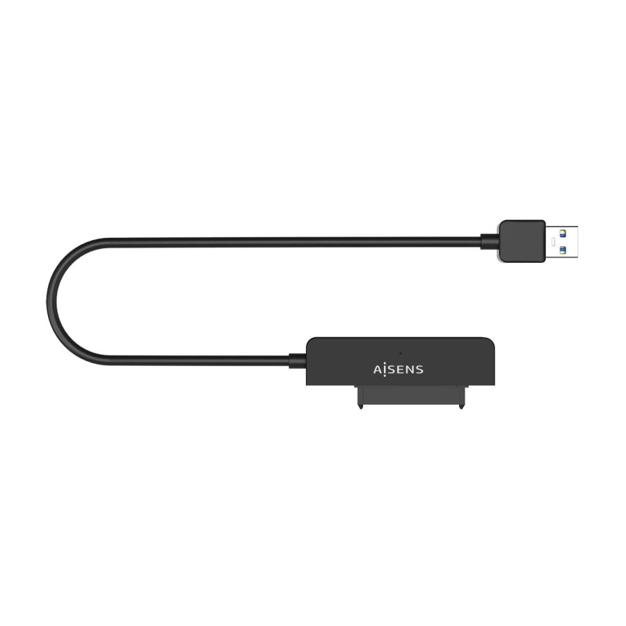 AISENS Adaptador SATA a USB-A USB3.0 USB3.1 Gen1 para Discos Duros 2.5″, Negro