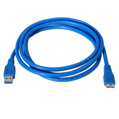 AISENS A105-0048 cable USB USB 3.2 Gen 1 (3.1 Gen 1) 2 m USB A Micro-USB B Azul
