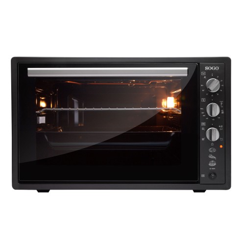 Sogo HOR-SS-10570 horno tostador 70 L 1840 W Negro Parrilla