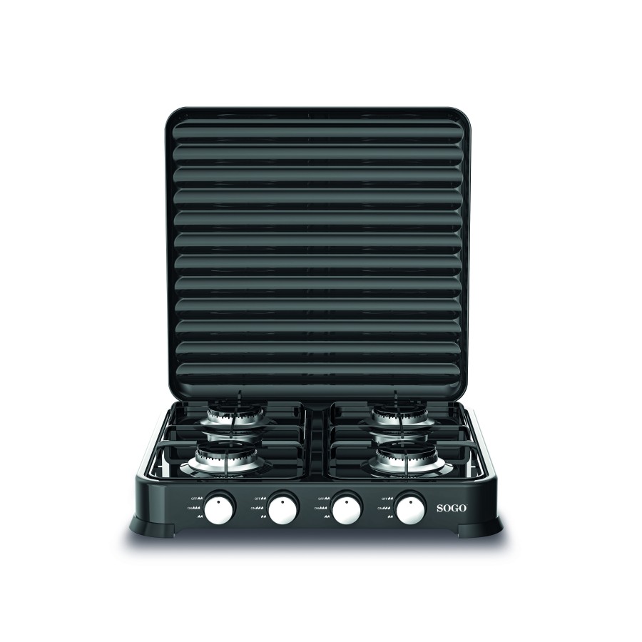 Sogo COC-SS-10275 estufa Independiente Propano Negro