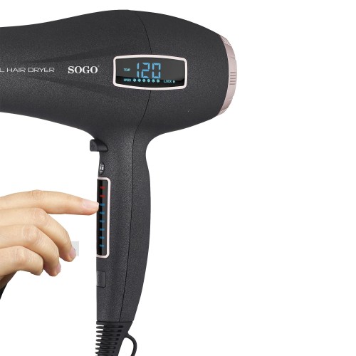 Sogo SEC-SS-3690 secador 2200 W Negro