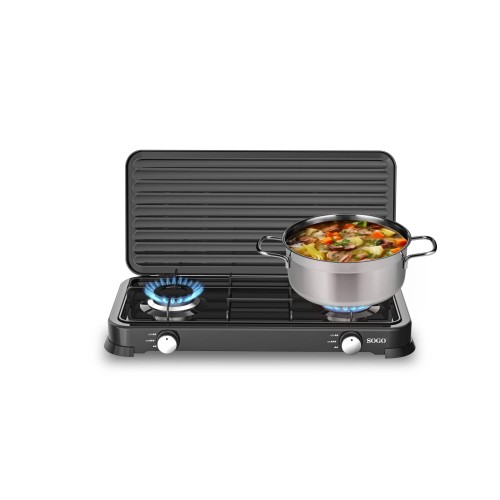 Sogo COC-SS-10235 estufa Independiente Propano Negro
