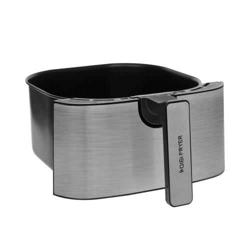 Sogo FRE-SS-10830 freidora Sencillo 5 L Independiente 1450 W Freidora de aire caliente Negro, Plata