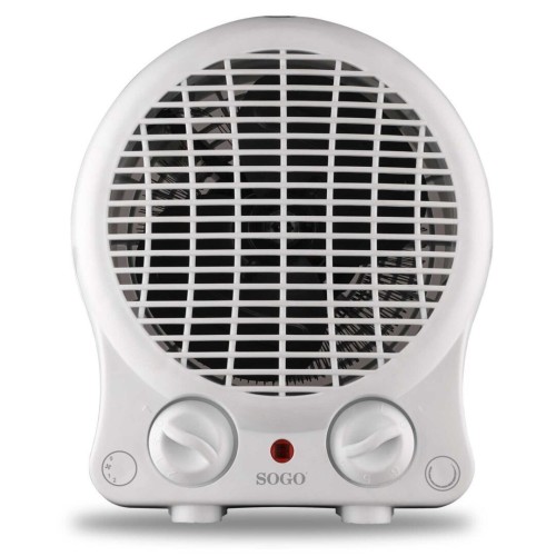 Sogo CAL-SS-18306 calefactor eléctrico Interior Blanco 2000 W Ventilador eléctrico
