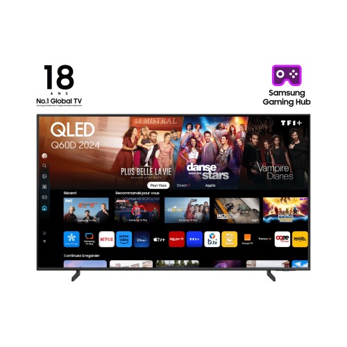 Samsung Q60D TQ43Q60DAU 109,2 cm (43") 4K Ultra HD Smart TV Wifi Titanio