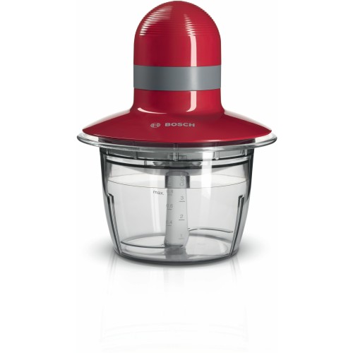 Bosch MMR08R2 picadora eléctrica de alimentos 0,8 L 400 W Gris, Rojo