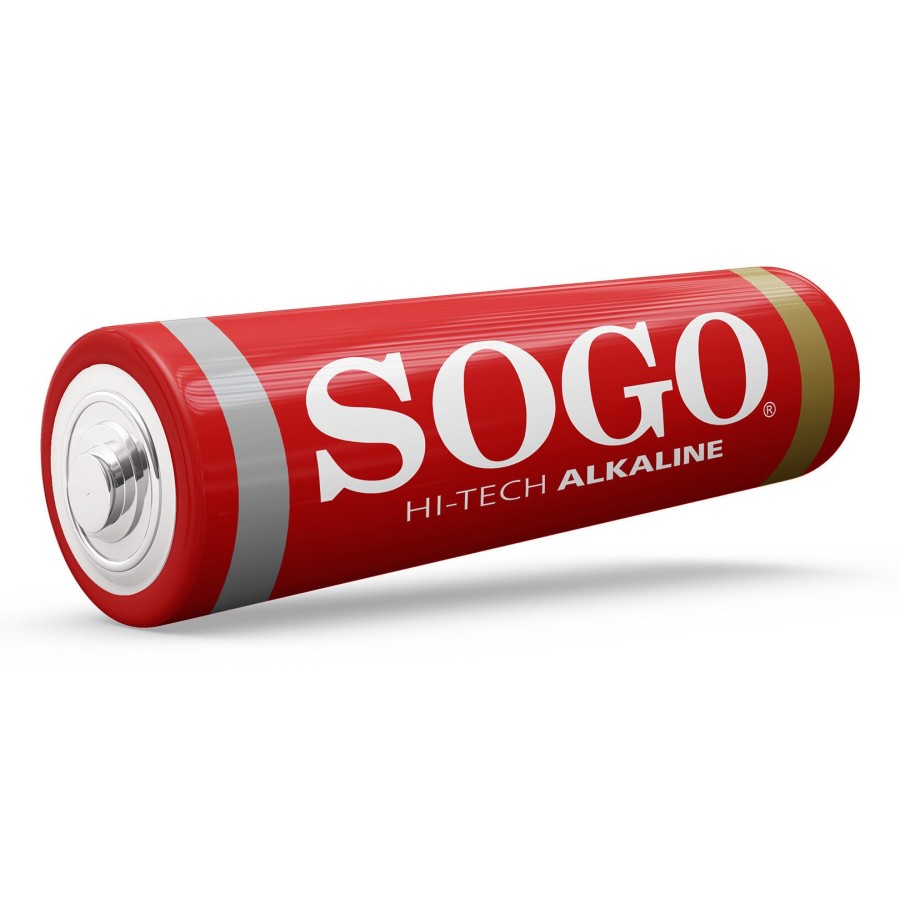 Sogo PILASHT-LR6-4B pila doméstica Batería de un solo uso AA, LR06 Alcalino