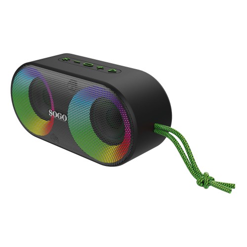 Sogo ALT-SS-8586 altavoz portátil o de fiesta Negro, Verde 8 W Sogo ALT-SS-8586 altavoz portátil o de fiesta Negro, Verde 8 W