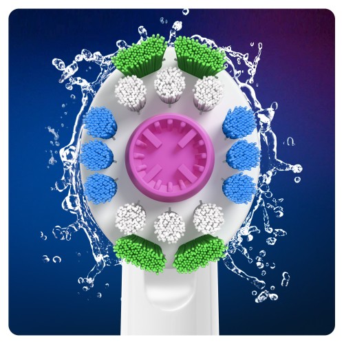 Oral-B 3D White Clean Maximiser Brush Heads 2 pieza(s) Blanco Oral-B 3D White Clean Maximiser Brush Heads 2 pieza(s) Blanco