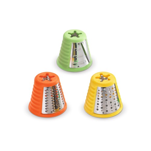 Moulinex DJ7535 cortador de verduras en espiral o rallador eléctrico Plástico Rojo