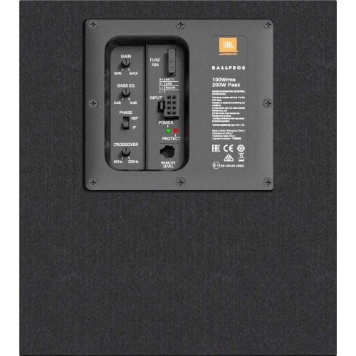 JBL Basspro 8 Negro Altavoz de subgraves (subwoofer) activo 100 W