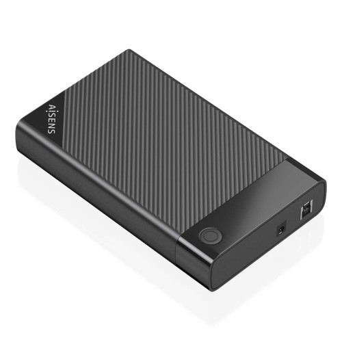 AISENS Caja Externa 3.5" ASE-3529B SATA A USB 3.0 USB3.1 Gen1, Negra