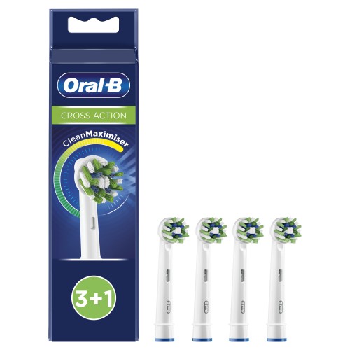 Oral-B CrossAction 80339340 cepillo de cabello 4 pieza(s) Azul, Verde, Blanco Oral-B CrossAction 80339340 cepillo de cabello 4 pieza(s) Azul, Verde, Blanco