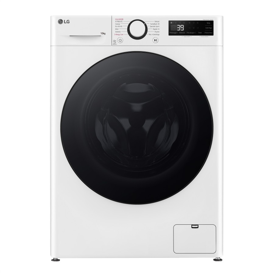 LG F4WR6010AGW lavadora Carga frontal 10 kg 1400 RPM Blanco