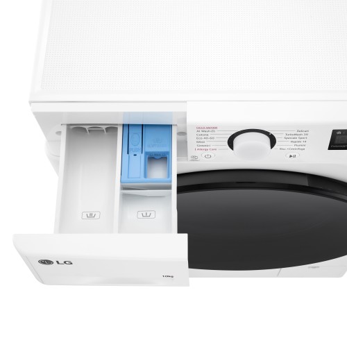 LG F4WR6010AGW lavadora Carga frontal 10 kg 1400 RPM Blanco