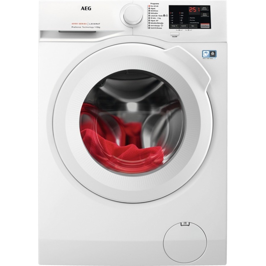 AEG L6FBI147P lavadora Carga frontal 10 kg 1351 RPM Blanco