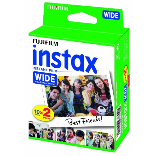 Fujifilm Instax Wide Film película instantáneas 20 pieza(s) 108 x 86 mm