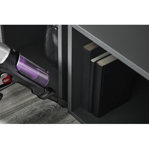 Rowenta RH2037 Aspiradora escoba 2 en 1 Batería Secar Sin bolsa 0,4 L 250 W Negro, Púrpura