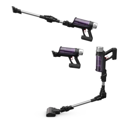 Rowenta RH2037 Aspiradora escoba 2 en 1 Batería Secar Sin bolsa 0,4 L 250 W Negro, Púrpura