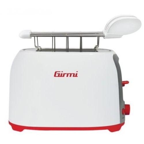 Girmi TP1001 tostadora 6 2 rebanada(s) 750 W Rojo, Blanco Girmi TP1001 tostadora 6 2 rebanada(s) 750 W Rojo, Blanco