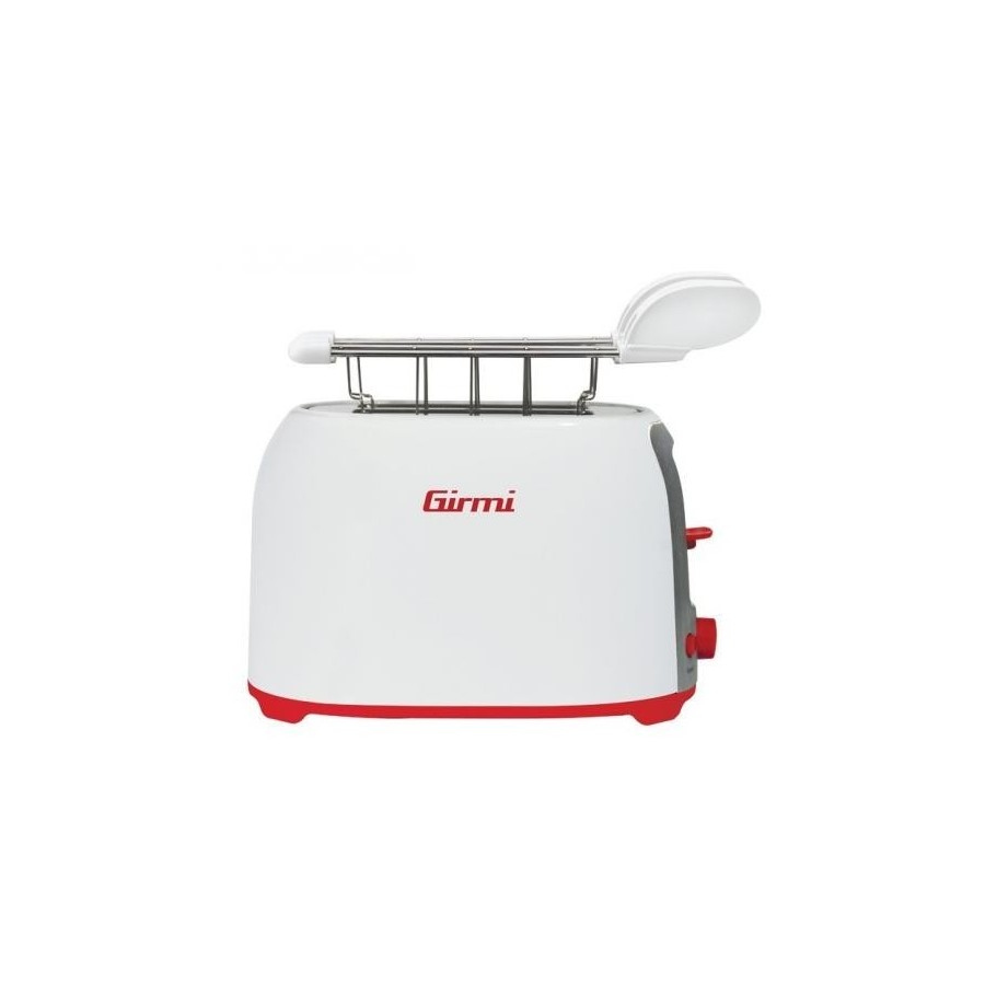 Girmi TP1001 tostadora 6 2 rebanada(s) 750 W Rojo, Blanco Girmi TP1001 tostadora 6 2 rebanada(s) 750 W Rojo, Blanco
