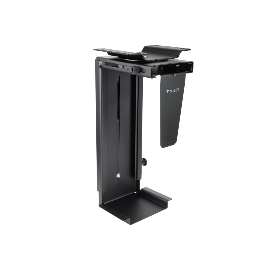 TooQ Soporte Metálico para CPU para Escritorio Pared, Negro TooQ Soporte Metálico para CPU para Escritorio Pared, Negro