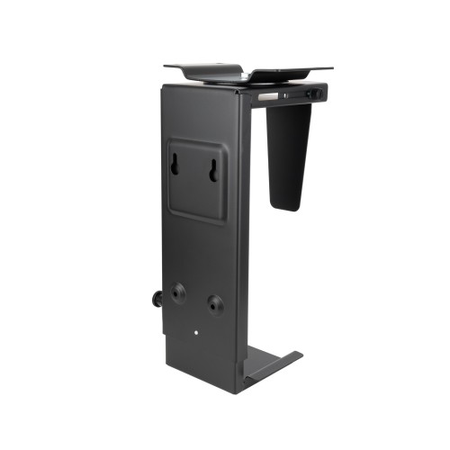 TooQ Soporte Metálico para CPU para Escritorio Pared, Negro TooQ Soporte Metálico para CPU para Escritorio Pared, Negro