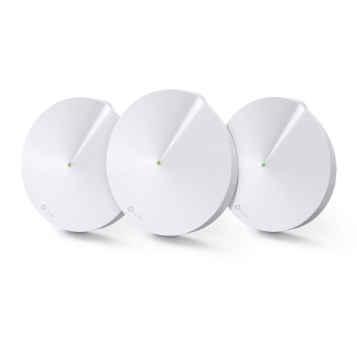 TP-Link Deco M5(3-pack) Doble banda (2,4 GHz 5 GHz) Wi-Fi 5 (802.11ac) Blanco 2 Interno TP-Link Deco M5(3-pack) Doble banda (2,4 GHz 5 GHz) Wi-Fi 5 (802.11ac) Blanco 2 Interno