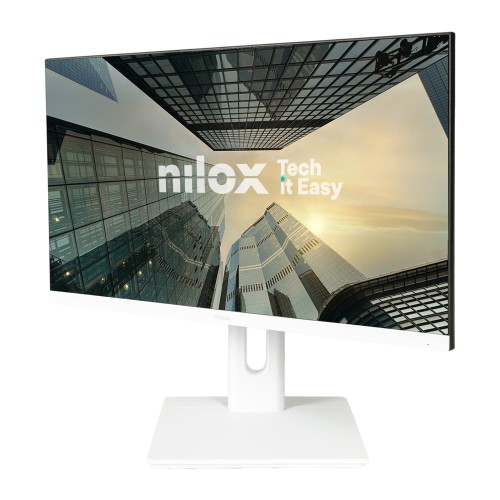 Nilox NXM24REGWEB01W pantalla para PC 60,5 cm (23.8") 1920 x 1080 Pixeles Full HD LED Blanco Nilox NXM24REGWEB01W pantalla para PC 60,5 cm (23.8") 1920 x 1080 Pixeles Full HD LED Blanco