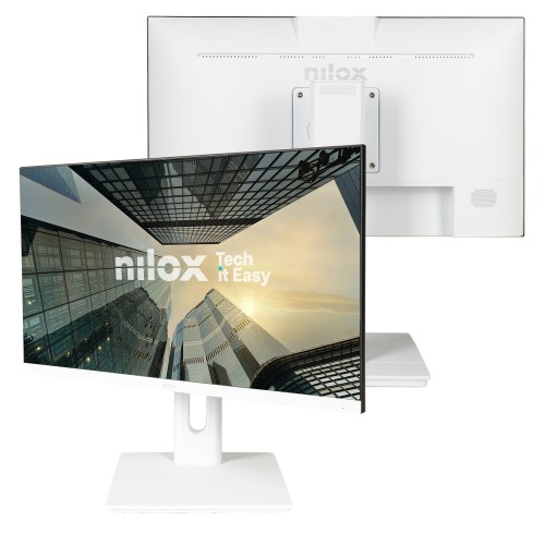 Nilox NXM24REGWEB01W pantalla para PC 60,5 cm (23.8") 1920 x 1080 Pixeles Full HD LED Blanco Nilox NXM24REGWEB01W pantalla para PC 60,5 cm (23.8") 1920 x 1080 Pixeles Full HD LED Blanco