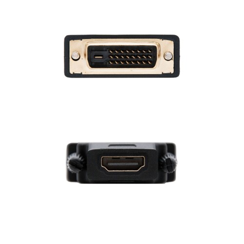 Nanocable ADAPTADOR DVI 24+1 M-HDMI H Nanocable ADAPTADOR DVI 24+1 M-HDMI H