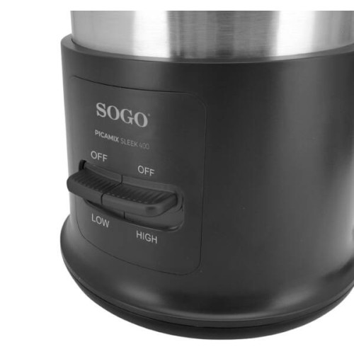 Sogo PIC-SS-5267 picadora eléctrica de alimentos 1 L 400 W Negro Sogo PIC-SS-5267 picadora eléctrica de alimentos 1 L 400 W Negro