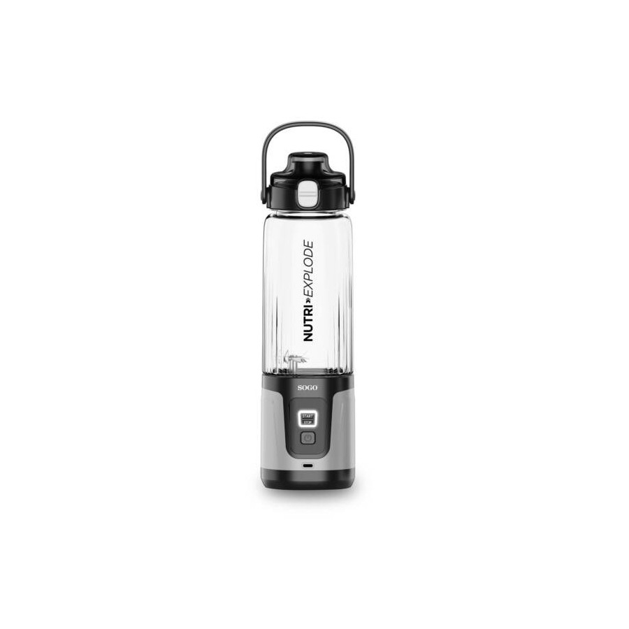 Sogo BAT-SS-5517 picadora eléctrica de alimentos 0,75 L 100 W Negro, Gris