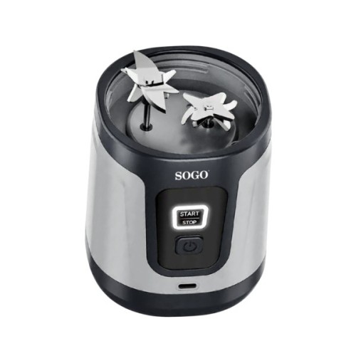 Sogo BAT-SS-5517 picadora eléctrica de alimentos 0,75 L 100 W Negro, Gris