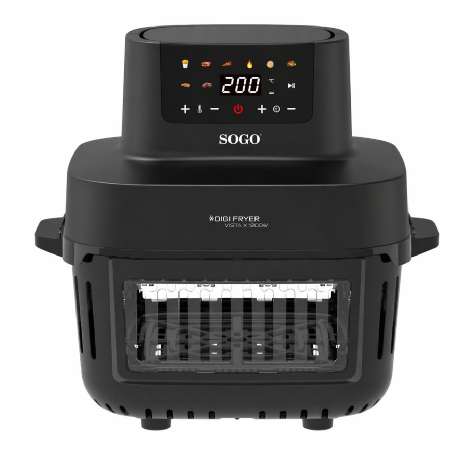 Sogo FRE-SS-10935 freidora 6 L Independiente 1600 W Negro Sogo FRE-SS-10935 freidora 6 L Independiente 1600 W Negro