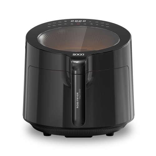 Sogo FRE-SS-10925 freidora Sencillo 5 L Independiente 1500 W Freidora de aire caliente Negro