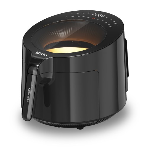Sogo FRE-SS-10925 freidora Sencillo 5 L Independiente 1500 W Freidora de aire caliente Negro