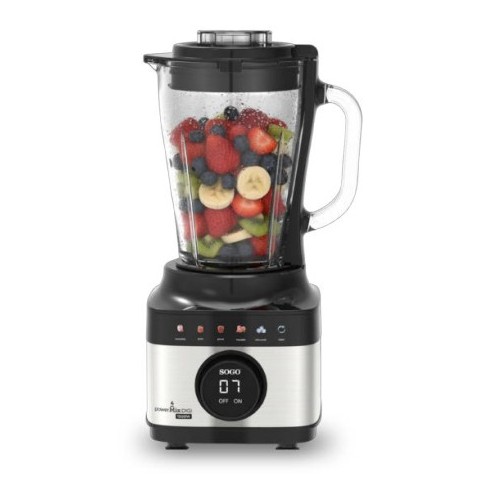 Sogo BAT-SS-5590 picadora eléctrica de alimentos 1,5 L 1500 W Negro, Acero Sogo BAT-SS-5590 picadora eléctrica de alimentos 1,5 L 1500 W Negro, Acero